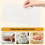 Transparent Cake Cream Scraper Rectangular Acrylic 8