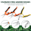 3 Pack Garden Pruning Shears, Stainless Steel Gard 6