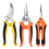 3 Pack Garden Pruning Shears, Stainless Steel Gard 1