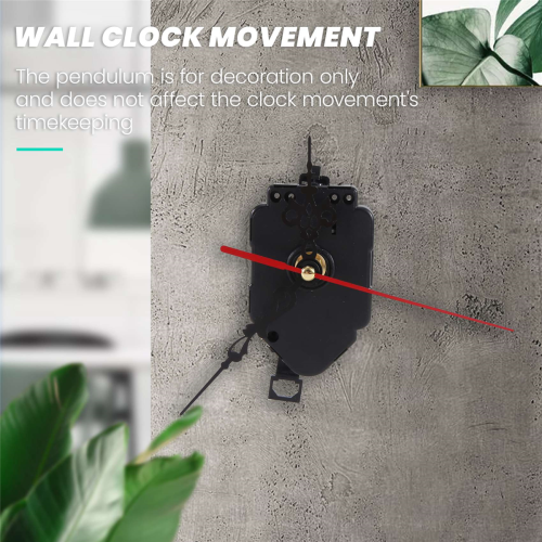 Black Quartz Clock Pendulum Movement Mechanism Mot 2