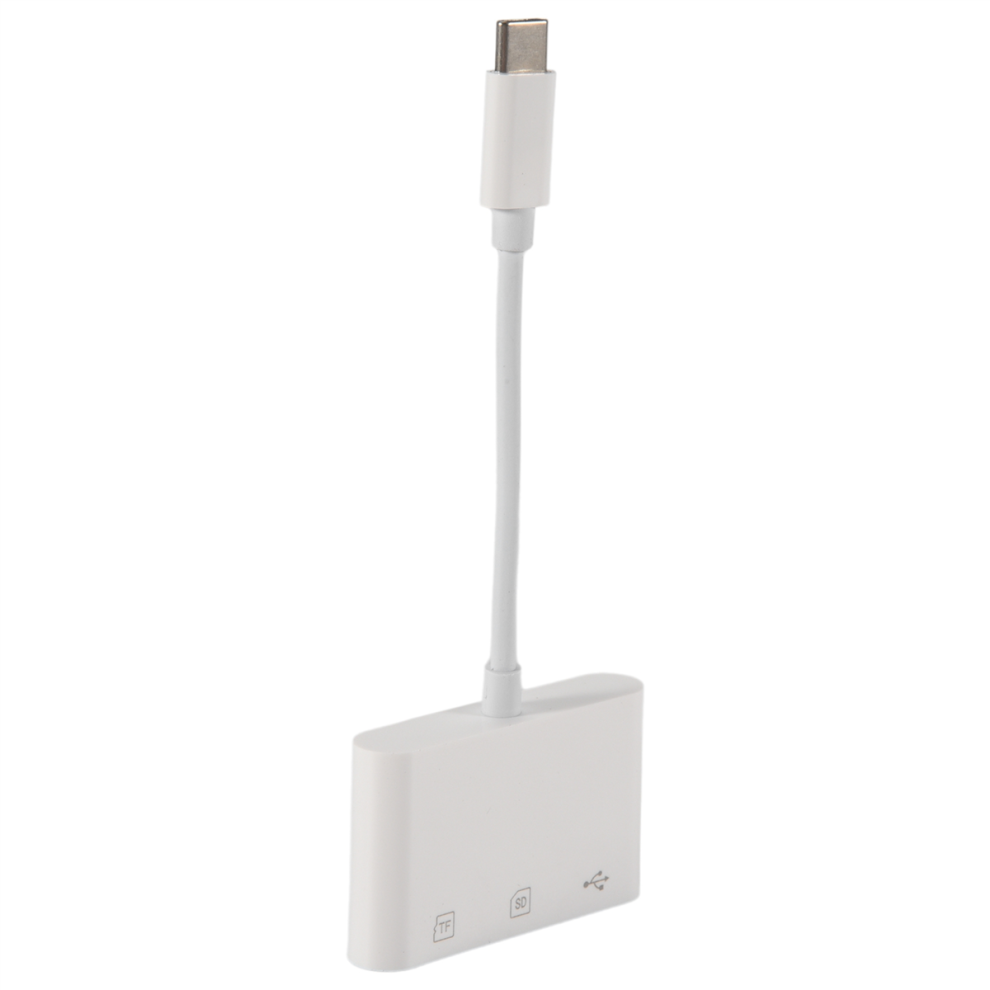 3 In 1 Type C To Usb Sd Tf Memory Card Reader Otg 4851229095331