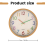 Silent Non Ticking Kids Wall Clock, Battery Operat 10