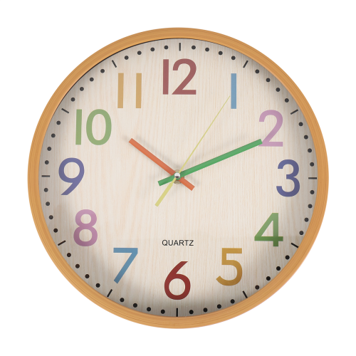 Silent Non Ticking Kids Wall Clock, Battery Operat 1