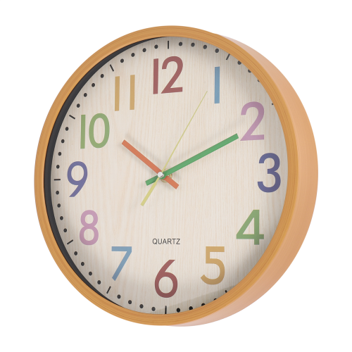 Silent Non Ticking Kids Wall Clock, Battery Operat 2