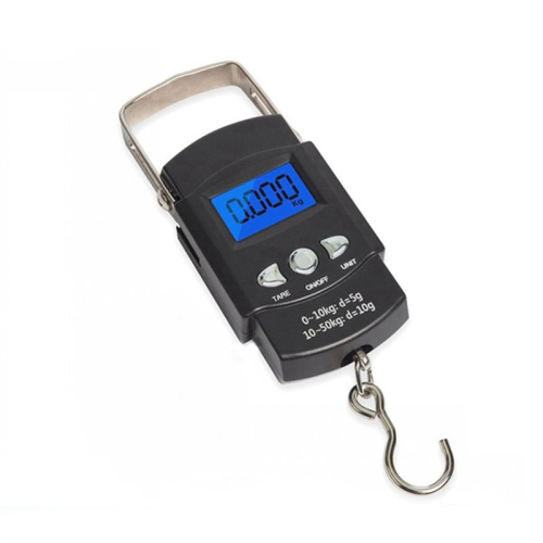 1Pcs 50Kg Travel Scale Digital Fishing with Ruler