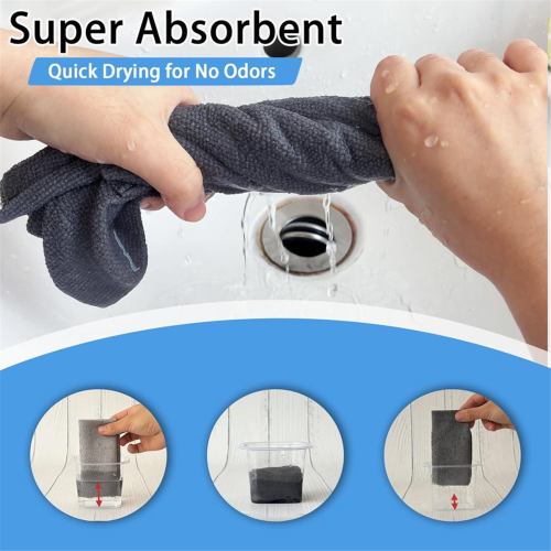 Microfiber Cleaning Cloth Roll,Reusable Tear Away 2