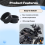 4pc Carburetor Manifold Interface Intake Adapter J 5