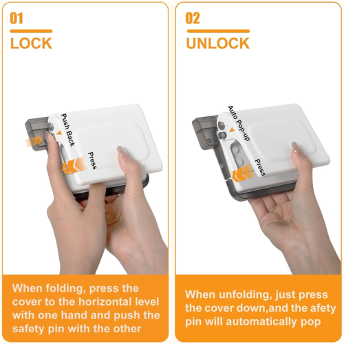 10 Hole Punch Binding Machine for Planners, with M 2
