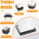 10 Hole Punch Binding Machine for Planners, with M 8
