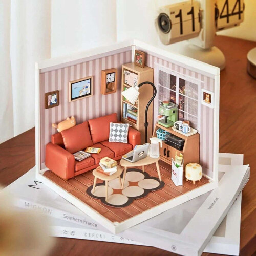 Maquette Super Creator DIY Cozy Living Lounge 1