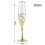 2-Piece Crystal Champagne Glass Goblet Valentine's Day Gift 4