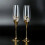 2-Piece Crystal Champagne Glass Goblet Valentine's Day Gift 2