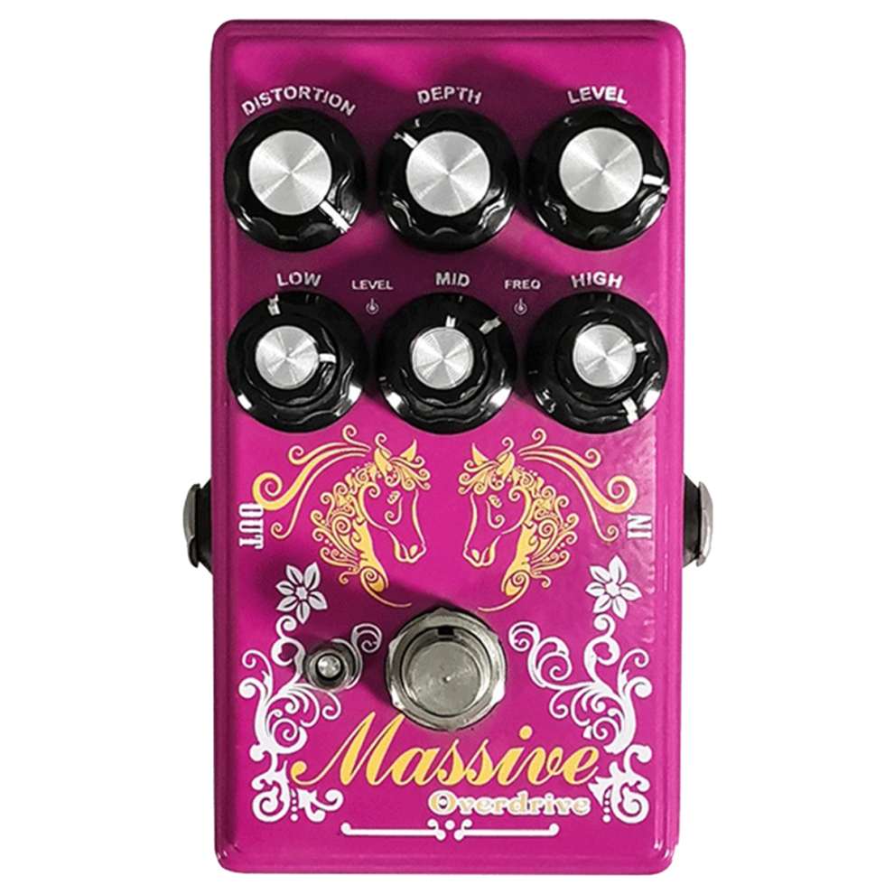 Guitar Distortion Overdrive Effect Pedal, Depth ,L