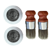 2PCS Wise Owl Furniture Salve for Leather and Brus