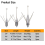 5 Pcs Sputnik Sinker Fishing Equipment Long Tail W 6