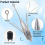 5 Pcs Sputnik Sinker Fishing Equipment Long Tail W 7
