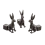 Mini , Cute Animal Shaped Pots Feet Figurines Orna 4