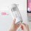 (White Mixing Cup)650ml Coffee Mug Usb Charging Automatic Mixing Leak-proof Portable 3