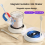 Rechargeable Magnetic Milk Shaker Electric Coffee 9