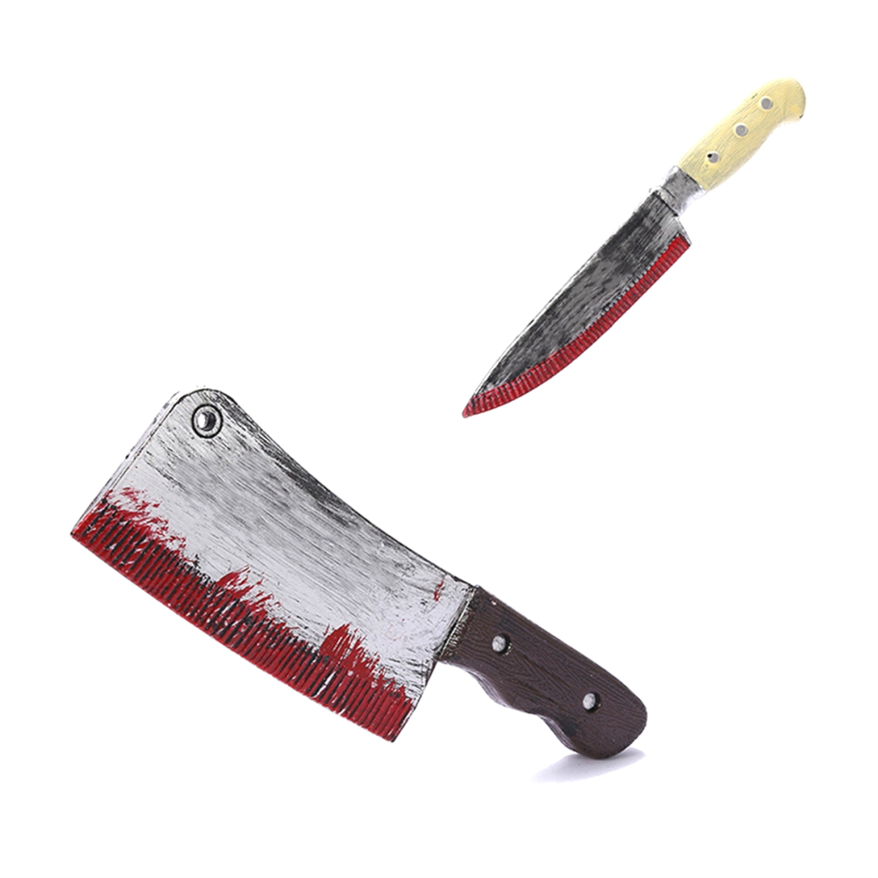 Semoic Faked Bloody Knife For Halloween Costume Cosplay P