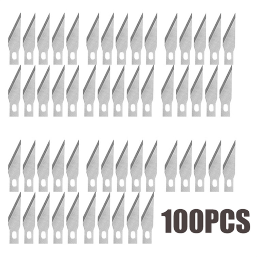 100 PCS Xacto Blades Premium Knife 11 - High Carbo 2