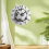 12Inch Football Wall Crack Clock Round Mute Quartz 6