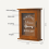 Wooden Key Box, Retro, Wall, Cabinet with Magnetic 4