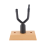 Violin Rack Hanger Wall Mount Hook Solid Wood Base 3