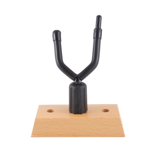 Violin Rack Hanger Wall Mount Hook Solid Wood Base 2