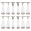 Wedding Champagne Flute Disposable Plastic Cup Gla 2