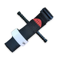 Emergency Rotter Portable Outdoor Hiking Tool Compact Aluminum Black
