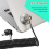Laptop Computer Lock Anti-Theft Universal Retracta 8