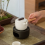 Ceramic Teapot Warmer with Spoon Coffee and Tea Ca 5
