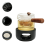 Ceramic Teapot Warmer with Spoon Coffee and Tea Ca 7