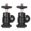 Mini Ball Head [2 Pack] With Hot Shoe Mount Adapte 3