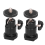 Mini Ball Head [2 Pack] With Hot Shoe Mount Adapte 4