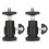 Mini Ball Head [2 Pack] With Hot Shoe Mount Adapte 2