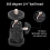 Mini Ball Head [2 Pack] With Hot Shoe Mount Adapte 6