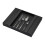 (D)Stainless Steel Cutlery 24-Piece Knife Fork Spoon 1