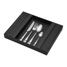 (E)Stainless Steel Cutlery 24-Piece Knife Fork Spoon