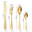 (C)Stainless Steel Cutlery 24-Piece Knife Fork Spoon 3