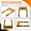 CNC Seat Lowering Links Kit Suspension Linkage Dro 10