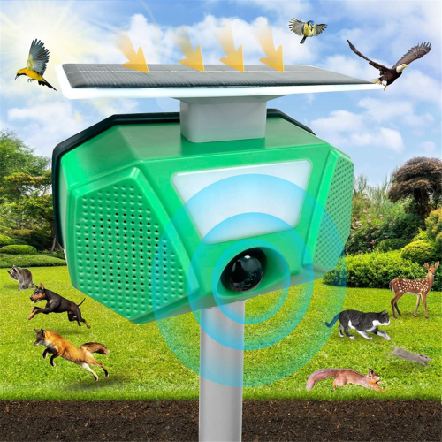 Solar Animal Repeller, Cat Repellent Outdoor, Dog, 2