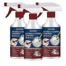 3x Anti-mould Cleaning Foam Spray Effective Mould Remover Agent Mildew Cleaner