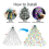 Christmas Tree Lights IP65 Water Proof 16 Lines 8 5