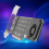 Adapter Card PCIeX16 to M.2 M-Key NVMEx4SSD Array 10