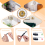 3Pcs Clock Mechanism Kit with 6 Different Hand DIY 11