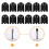 6PCS Presta Valve Adaptors, Convert to Schrader Ad 6