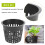 45 Pieces Hydroponic Net Pots, Plastic Pot for Gar 5