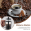 French Press Coffee & Tea Maker 12Oz, Thickened Bo 6
